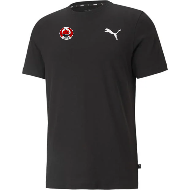 Black Cotton T-Shirt