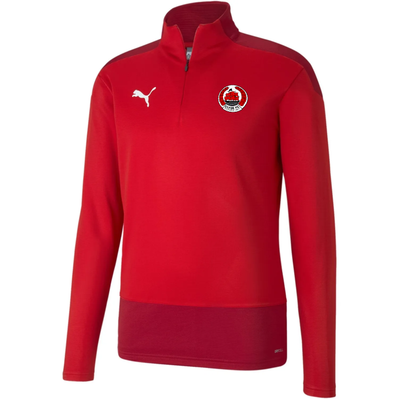 Team Goal Training 1/4 Zip - Red