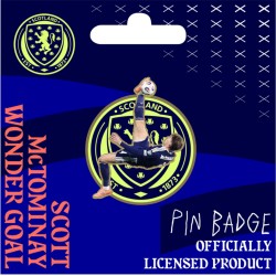McTominay Wonder Goal Spinning Pin | Official Scotland Collectable | Clyde FC Shop