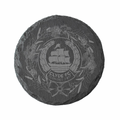Clyde Wreath Circle Coaster png