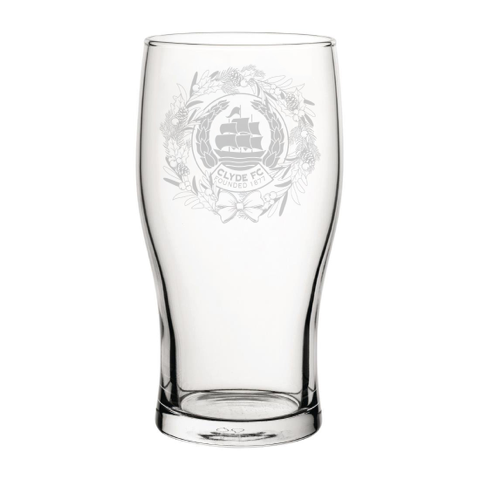 Clyde FC Christmas merchandise Clyde Wreath Circle Pint png