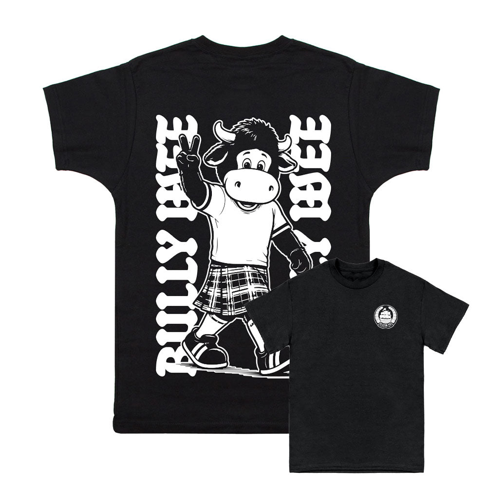 Clyde FC Mascot T Shirt - Black
