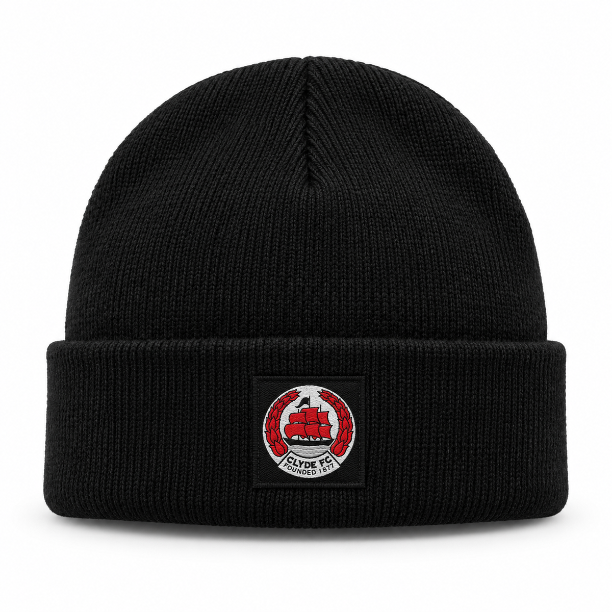 Clyde FC Black Beanie