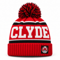 Clyde FC Red Bobble Hat