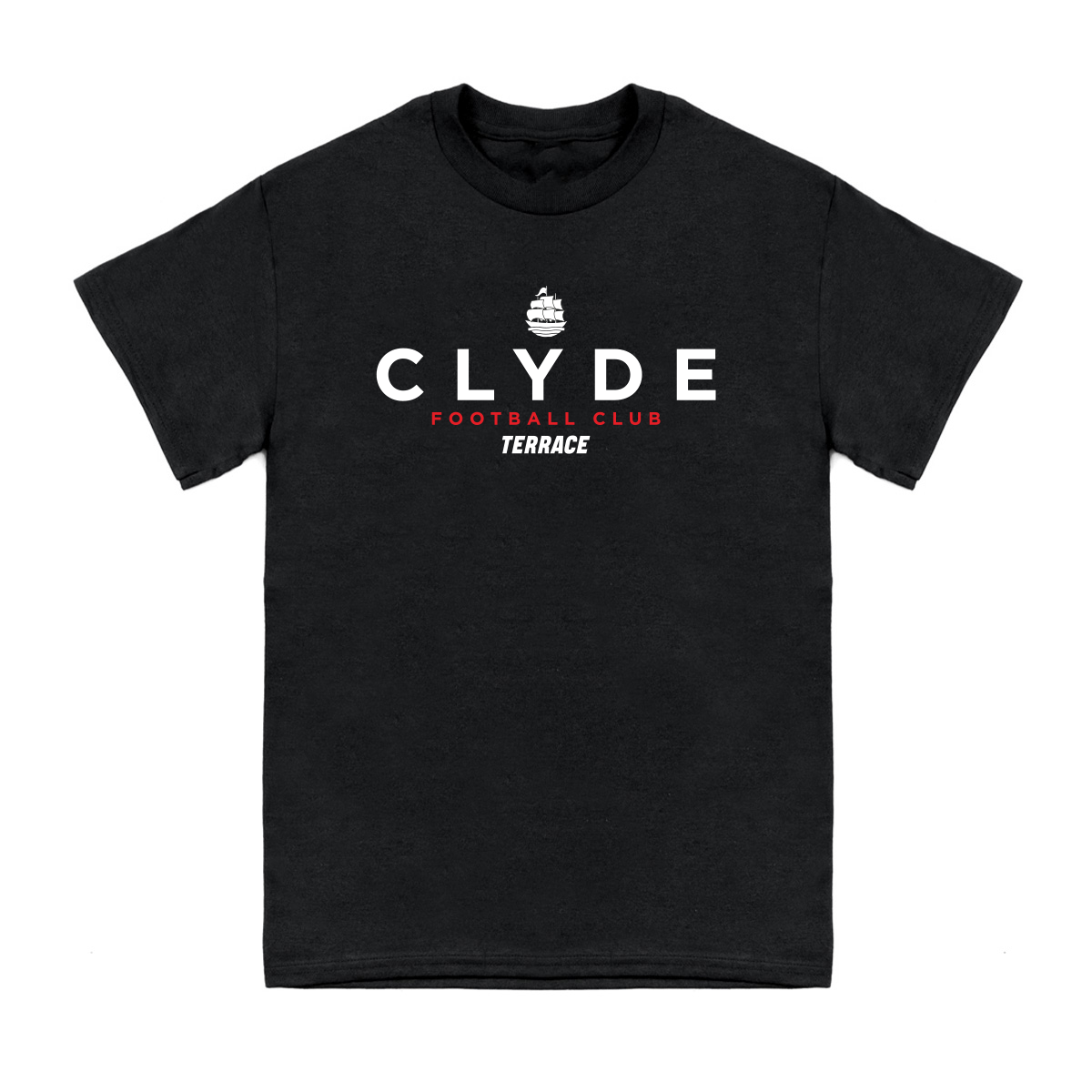 Adult Black Travel Cotton T Shirt