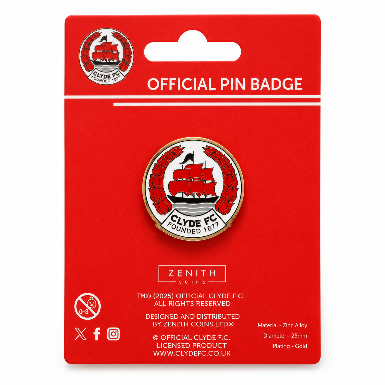 Official Pin Badge